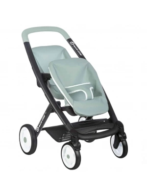 ® İkiz Oyuncak Bebek Arabası Yeşil