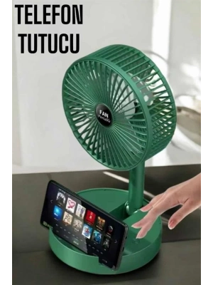 ® Soğutucu Vantilatör Telefon Standlı Mini Fan
