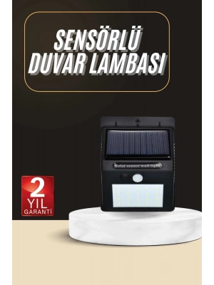 ® Solar Dekoratif Lambası Sensörlü Led Işık Bahçe Aydınlatma