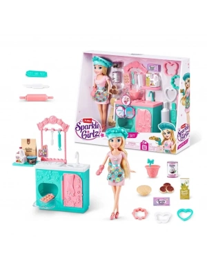 ® Sparkle Girlz Aşçı Bebek ve Oyun Seti 27cm