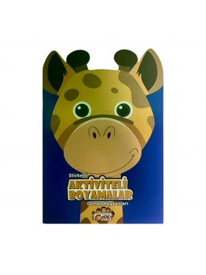 ® Stickerlı Aktivite ve Boyamalar Orman Hayvanları