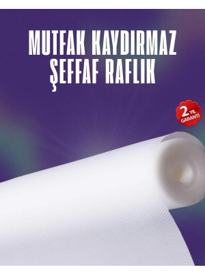 ® Su geçirmez kaydırmaz raflık ve çekmece astarı 3 metre