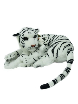 ®  Peluş Kaplan Anne Ve Yavrusu