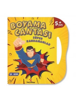 ® Süper Kahramanlar Boyama Çantası