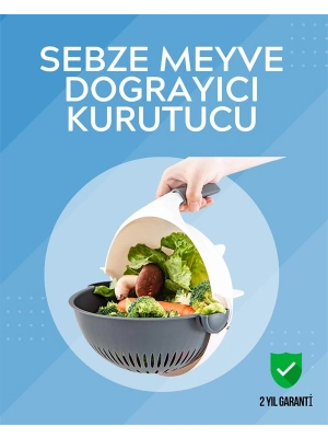® Süzgeçli Hazneye Sahip Çok Amaçlı Rende ve Dilimleyici