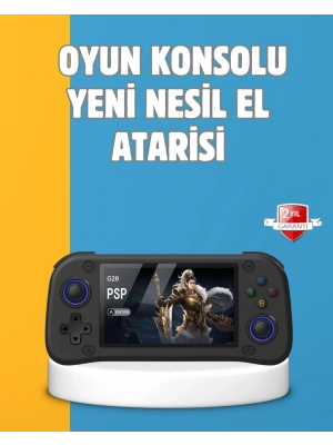 ® Taşınabilir El Tipi Oyun Konsolu Çoklu Emülatör Destekli 64GB