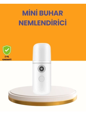 ® Taşınabilir Şarjlı Buhar Nemlendirici – Kablosuz Akıllı Pro Teknolojili Mini Cilt ve Ortam Nemlendirici