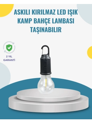® Taşınabilir Sıcak Işık Yayan Kamp Lambası