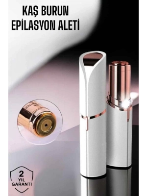 ® Taşınabilir ve Şık Yüz Kaş Epilatörü Hassas Ciltlere Özel