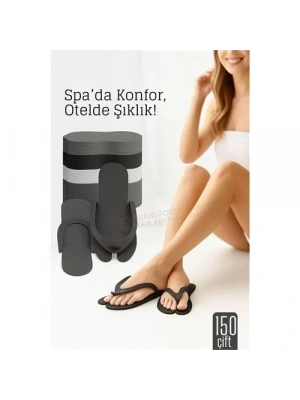 ®  Tek Kullanımlık Spa Otel  Pedikür Terliği  150 Çift 2 MM Kalınlık