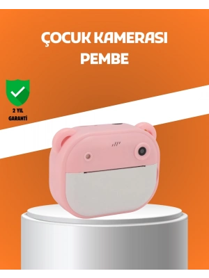 ® Termal Baskılı HD Şipşak Kamera 24MP Çift Lensli 32GB Hafızalı