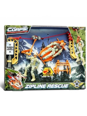 ® Zipline Rescue Asker Oyun Seti