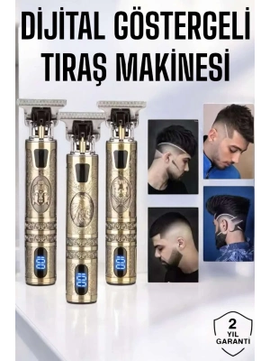 ® Tıraş Makinesi Çizik Tıraş Paslanmaz Çelik Uzun Ömürlü Şarjlı