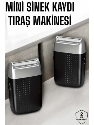 ® Tıraş Makinesi Mini Sinek Kaydı Şarjlı Taşınabilir Paslanmaz Çelik