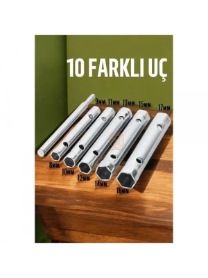 ® Tork Lokma Seti Boru Kovan Tip Anahtar Seti Buji Anahtarı