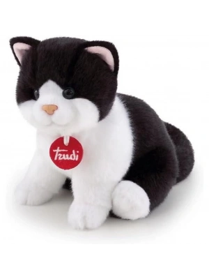 ® Peluş Siyah Beyaz Kedi 20 cm