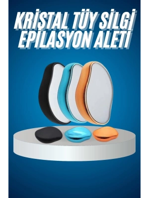 ® Tüy Silgi Kristal Epilasyon Acısız Ağrısız ve Pratik Epilasyon Aleti
