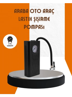 ® Type-C Şarjlı Güçlü Elektrikli Kompresör Motosiklet Oto Bisiklet İçin