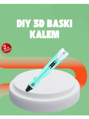 ® Üç Boyutlu 3D Yazıcı Kalem ABS ve PLA Uyumlu