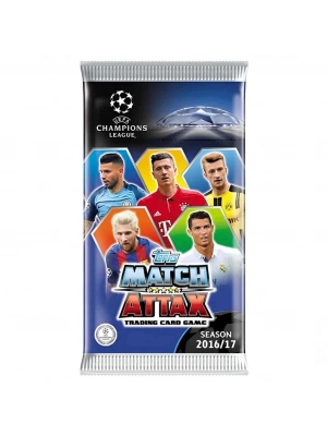® UEFA Şampiyonlar Ligi 16/17 Match Attax Futbolcu Kartları - ( 1 PAKET FİYATIDIR )
