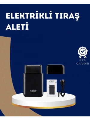 ® Ultra İnce Elektrikli Tıraş Makinesi | USB Şarjlı ve Su Geçirmez