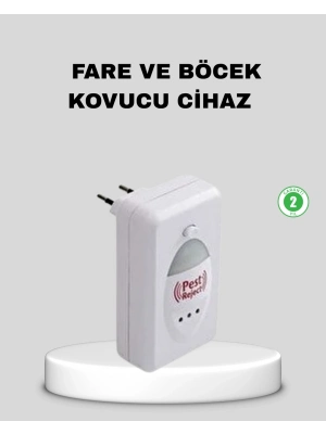 ® Ultrasonik Haşere Kovucu Cihaz – Sessiz, Kimyasalsız ve Etkili Koruma