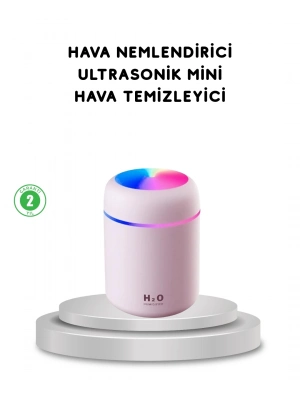 ® USB Bağlantılı LED Işıklı Hava Nemlendirici – Sessiz ve Kullanıcı Dostu Tasarım