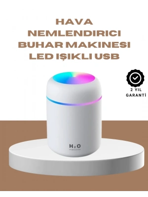 ® USB Girişli Taşınabilir Mini Nemlendirici 300ml Su Hazneli