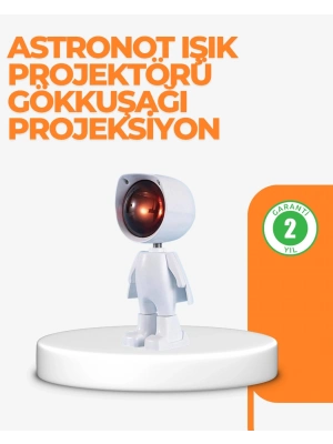 ® USB Şarjlı Taşınabilir Gün Batımı Projektör Lambası