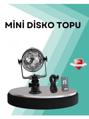 ® Uzaktan Kumandalı RGB Disko Projektör Işığı