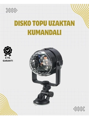® Uzaktan Kumandalı, Ses Kontrollü LED Disko Işığı - Parti ve Kulüpler İçin