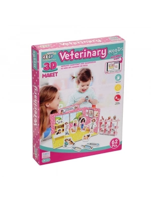 ® Veteriner Maket 3 Boyutlu Puzzle