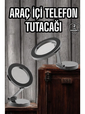 ® Yeni Nesil Araç İçi Mıknatıslı Telefon Tutacağı Tüm Telefonlara Uyumlu