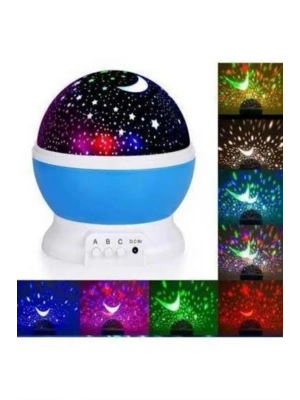 ® Yıldız Görünümlü Gece Lambası Renkli Masa Lambası Gökyüzü Projeksiyon