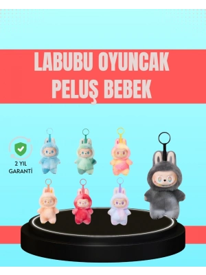 ® Yumuşak Kumaşlı 20 cm Labubu Peluş – 3 Yaş Üzeri Uygun