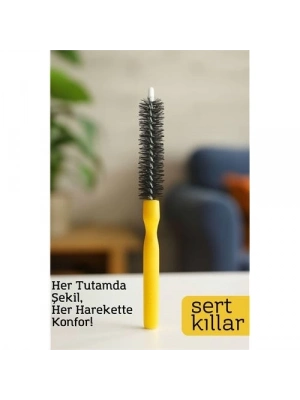 ® Yuvarlak Saç Şekillendirme Fırçası – 22 cm x 2.8 cm | 2.5 mm Derinlik | Hacim ve Kontrol İçin