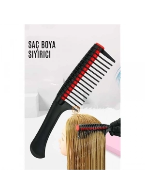 ÇOK SATAN Boya Sıyırma Tarağı Profesyonel Kuaför Tarağı