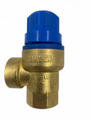 ® Candan 1/2 Mebranlı Dişi Emniyet Ventili 6 Bar