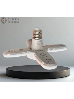 ÇOK SATAN CATA CT 1151 Pervane 30W Led Ampul 6500K Beyaz Işık E27 Duy
