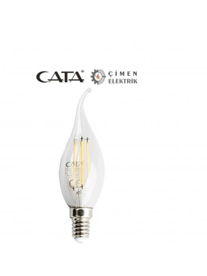 ÇOK SATAN CATA CT 4062 4W Led Flament Ampul 3200K Günışığı E14 Duy
