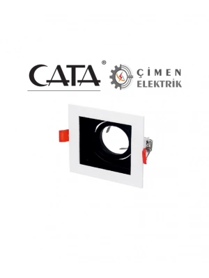 ÇOK SATAN CATA CT 5222 Beyaz (Siyah) Spot Kasası