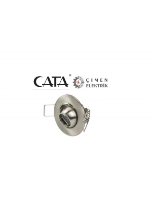 ÇOK SATAN CATA CT 5268 1.5W Satin Kasa  Led Spot 3200K Gün Işığı