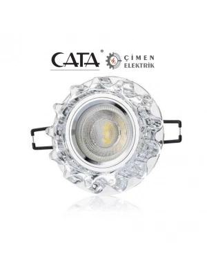 ÇOK SATAN CATA CT 6595 Kristal Cam Led Spot Kasası