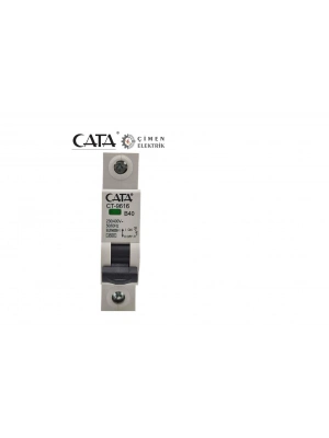 ÇOK SATAN CATA CT 9616 1X40A 4.5Ka B Tipi Otomatik Sigorta