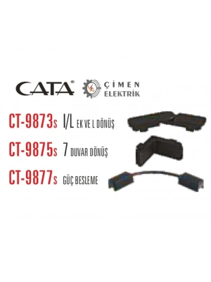 ÇOK SATAN CATA CT 9875 Magnetıc Ray Ek Parçası Siyah