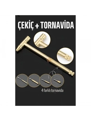 ÇOK SATAN Çekiç ve 4 Farklı Tornavida Multi Set