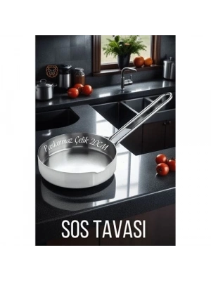 ÇOK SATAN Çelik 20 cm Sos Tavası Martorano Design