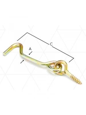 Çengelli Askı 80 No ( 5 Adet )