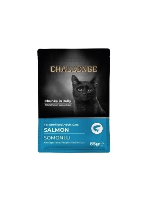 ÇOK SATAN Challenge Somunlu Pouch Yetişkin Konserve Kedi Maması 85 Gr