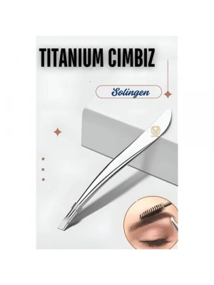 ÇOK SATAN Cımbız Titanyum Çelik Solingen Professional